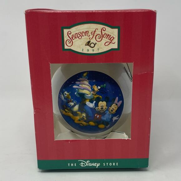 Vintage 1977 Disney Store Mickey Mouse & Friends Christmas Ornament - Picture 1 of 6
